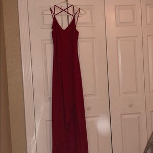 Red dress, just in time for Valentine’s Day!